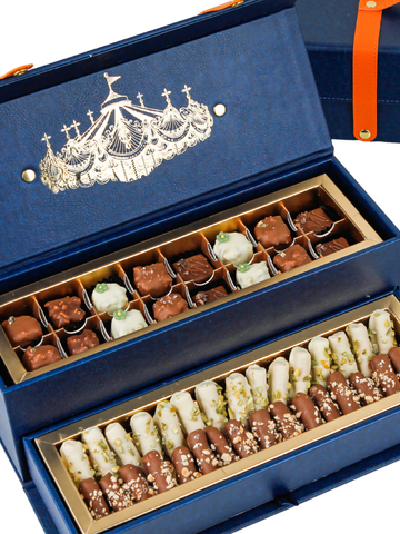 Golden Hour Trove Box - Standout Navy and Tangerine